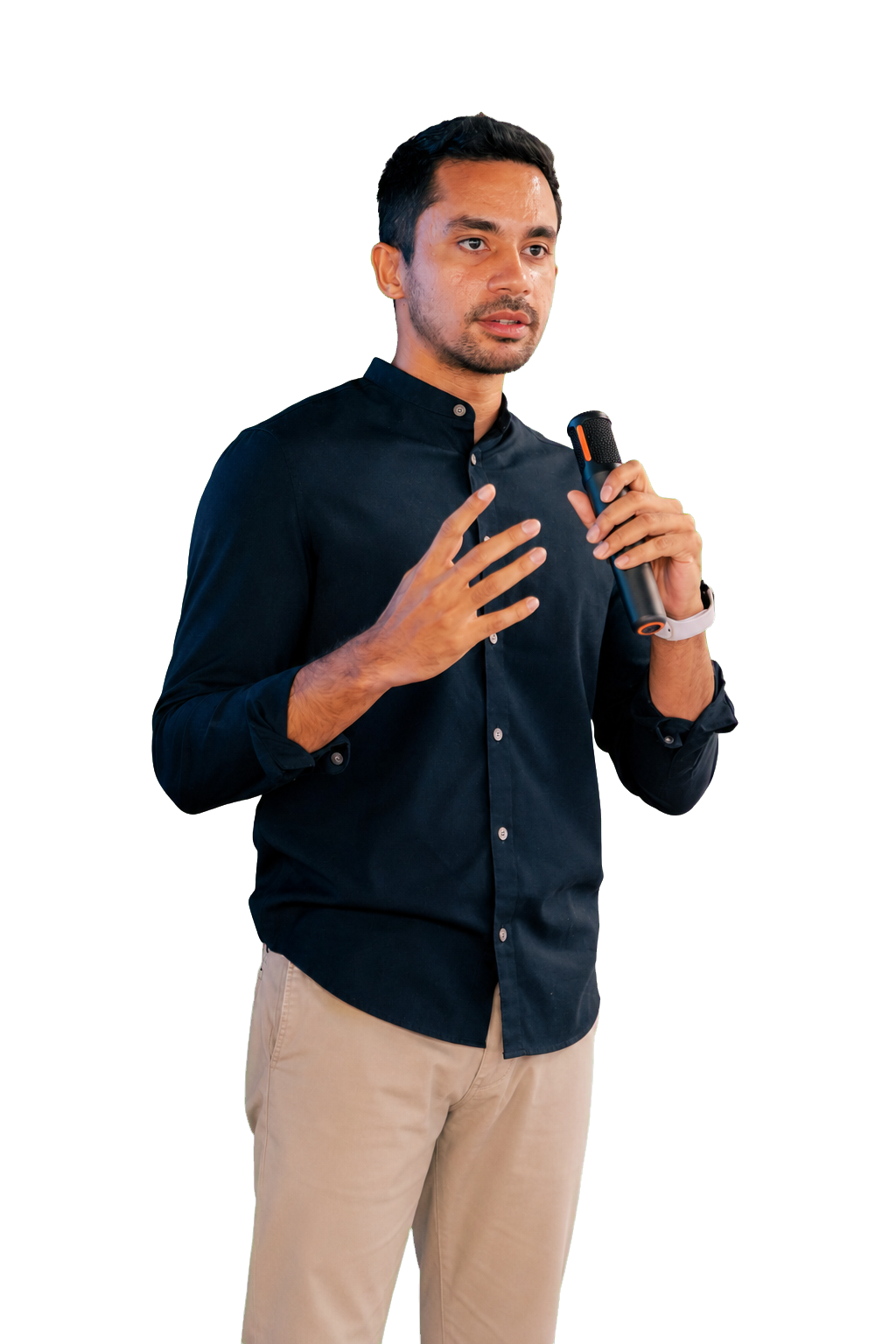 Shakeeb Nazeer speaking